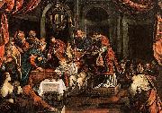 Domenico Tintoretto The Circumcision oil